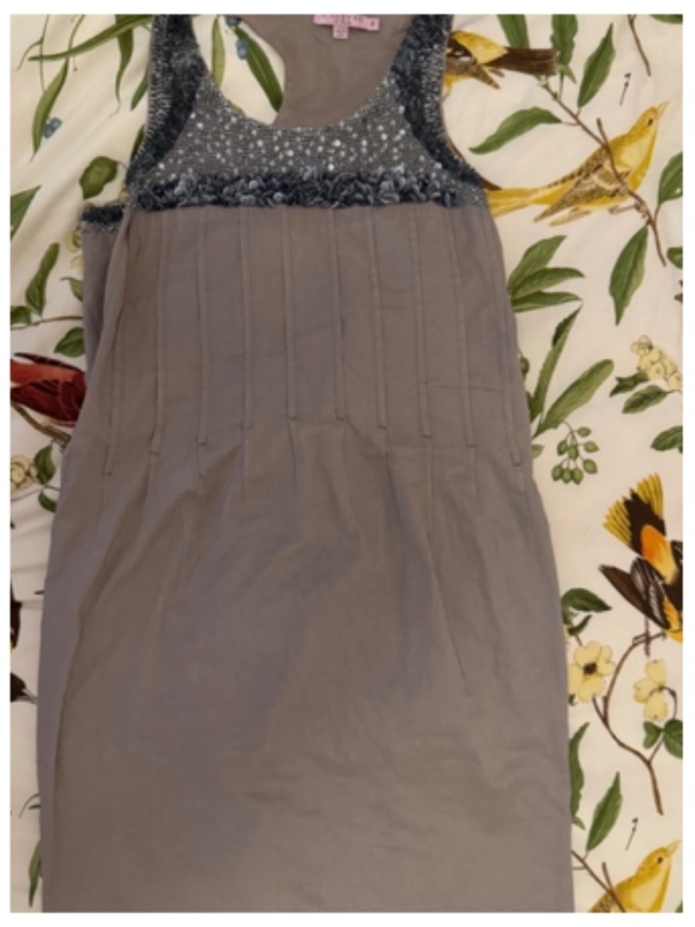 Calypso St Barts - Beaded Mini Dress - Size Small